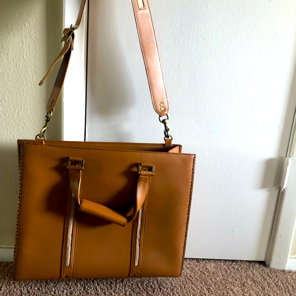 Aaron Barat Crossbody Laptop And Travel Bag